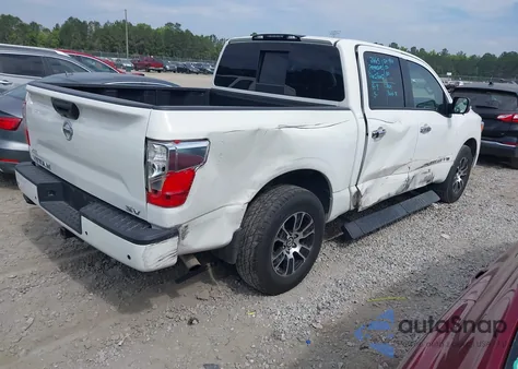 2020 Nissan Titan Sv 4X2 из США, поврежденный, VIN 1N6AA1EF0LN506808